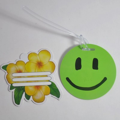 Guangzhou factory New products hot souvenir pvc luggage tag lowest price