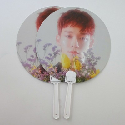 Custom plastic souvenir personalized hand fan