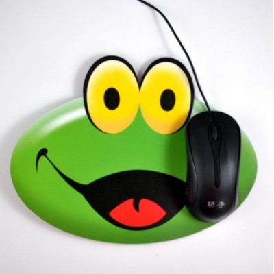 Hight quality promotional gifts frog EVA mouse pad/mouse mat