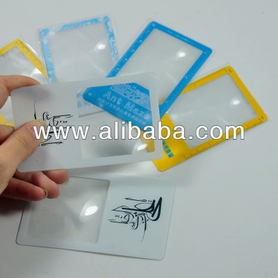 OEM and low price promotional gift - magnifer card for promotion gift